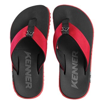 Sandalia-Preto-e-Vermelho-Kivah-|-Kenner-Tamanho--40---Cor--VERMELHO-0